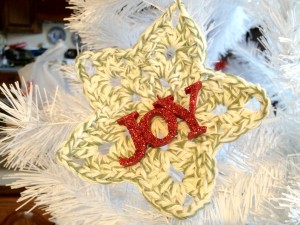 Crocheted Star Ornament