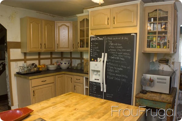 Kitchen - Fridge Wall Progress