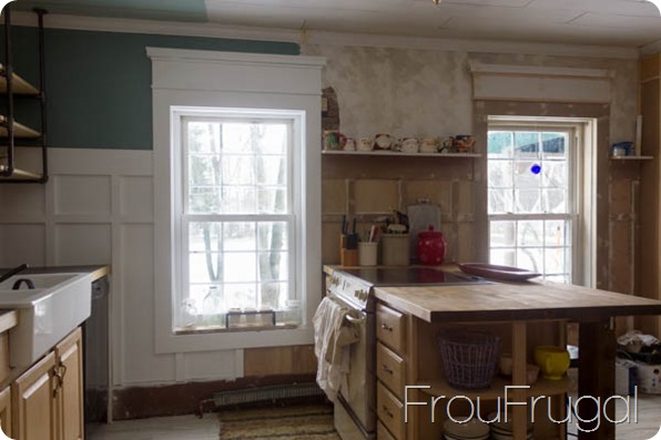 Kitchen - Window Wall Progress