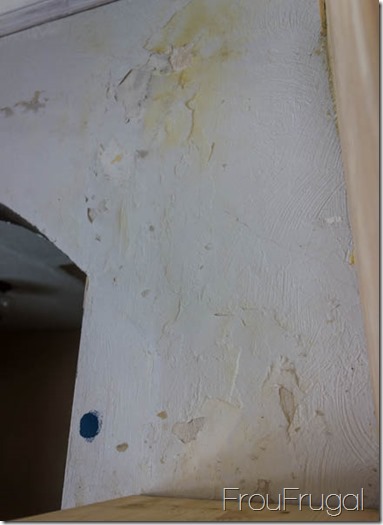Damaged Plaster Archway Wall
