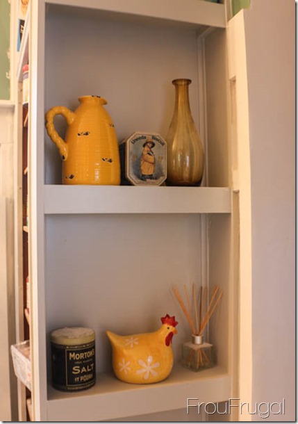 Kitchen Progress - Pantry End Shelf