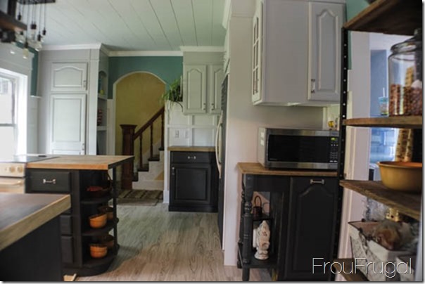 Kitchen Remodel - After - Stair Wall