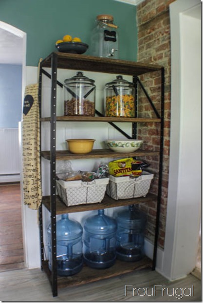 Repurposed Barn Wood Shelves